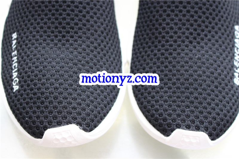 Balenciaga Calfskin Low Speed Sneaker Black